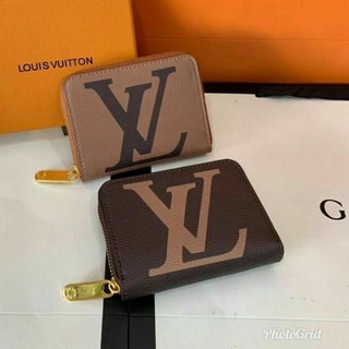 กระเป๋าสตางค์สไตล์หลุยส์ Louis wallet smallพร้อมกล่องแบรนด์🔺 Size 4.5" (โดยประมาณ)