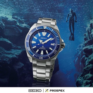 รับประกันศูนย์ไทย 1 ปี Seiko Samurai Save the ocean Special Edition SRPC93K1 สินค้าใหม่ ของแท้, 12/24HR