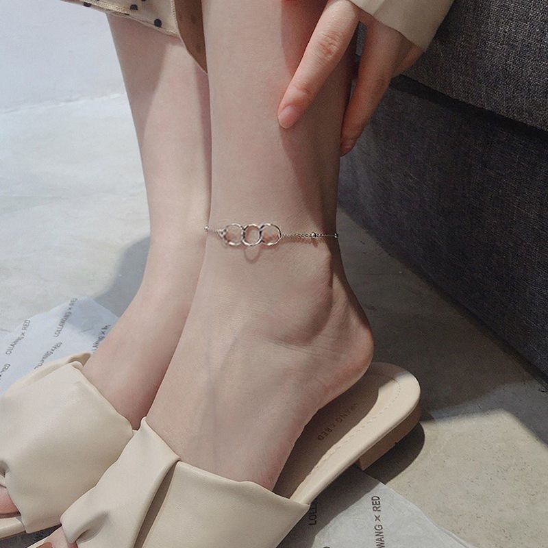 ภาพสินค้าพร้อมส่ง สร้อยข้อเท้า สร้อยข้อเท้าแฟชั่น สร้อยเท้าผู้หญิง สไตล์เกาหลี จากร้าน huitiingliu บน Shopee ภาพที่ 5