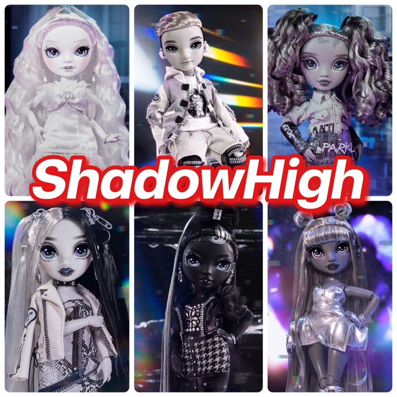 ภาพหน้าปกสินค้าตุ๊กตา Shadow High โรงเรียนเงา กับนักเรียนสีซีเปีย จากร้าน ponythshop บน Shopee