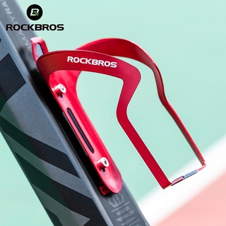 Rockbros ที่วางขวดน้ําอลูมิเนียมอัลลอย อุปกรณ์เสริม สําหรับจักรยานเสือภูเขา