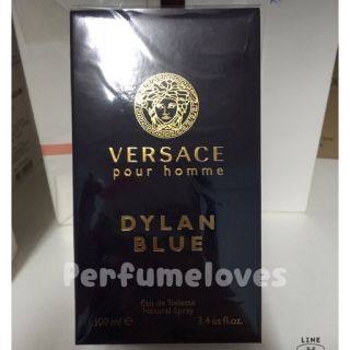 (แท้100%)  Versace Dylan blue 100ml กล่องซีล per9