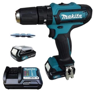 MAKITA สว่านกระแทกไร้สาย 12V.MAX 1.5AH รุ่น HP333DWYE (สีเขียว)