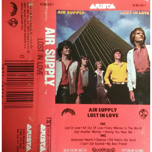 ซีดีเพลง-cd-air-supply-lost-in-love-1984-cd-audio-ในราคาพิเศษสุดเพียง-159-บาท