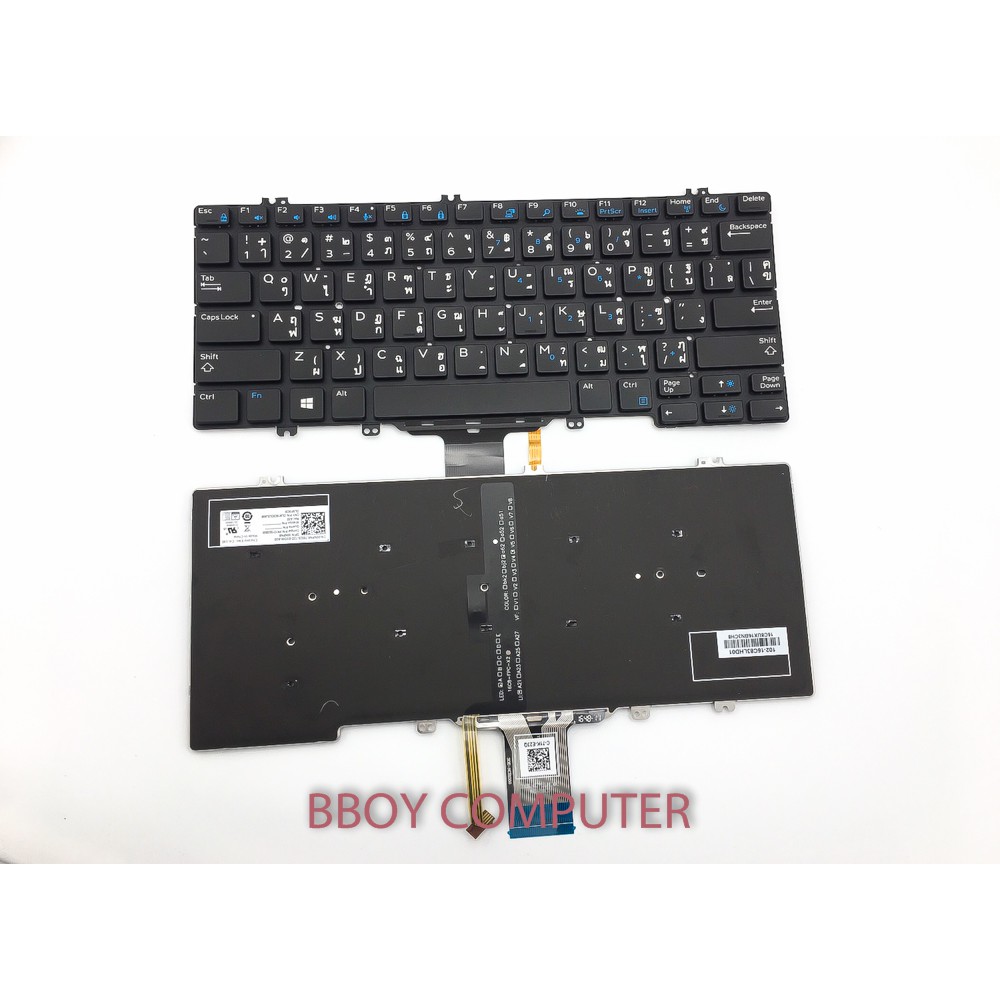 dell-keyboard-คีย์บอร์ด-dell-latitude-5289-5280-5288-13-7280-7