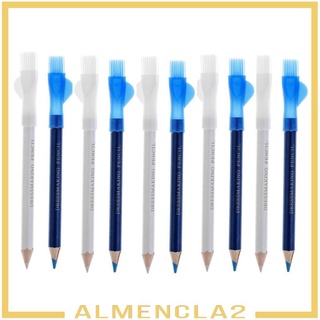 4Pcs Sewing Fabric Markers Marking Pencil Pen With Brush Tailor Chalk Pencil