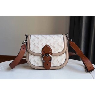 COACH 0745 Printed coated canvas and glovetanned leather