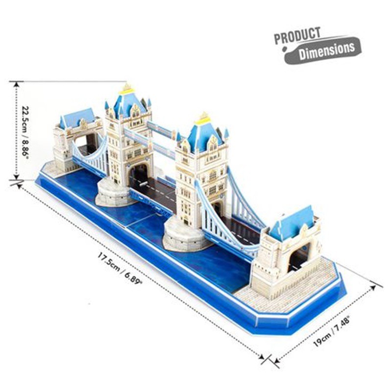 sale-50-ทาวเวอร์บริดจ์-tower-bridge-small-c238-จิ๊กซอว์-3-มิติ-แบรนด์-cubicfun-ของแท้-100-สินค้าพร้อมส่ง