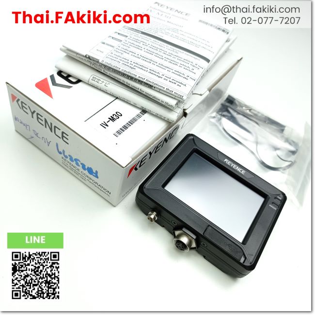 พร้อมส่ง,(A)Unused, IV-M30 Controller / Monitor,KEYENCE (66-003-697 ...