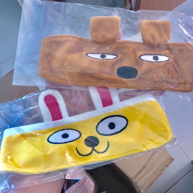 พร้อมส่ง-แท้100-เหลือง-kakao-friends-ที่ปิดตา-ผ้ากำมะหยี่-ขนนุ่ม-made-in-korea-นะค่ะ