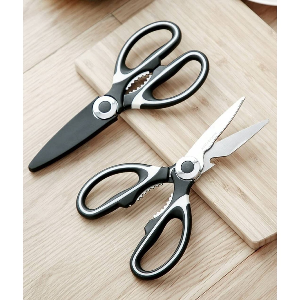 whoestsich-kitchen-scissors-กรรไกรครัวตัดอาหารสแตนเลส-กรรไกรครัว-กรรไกร-กรรไกรสแตนเลส-กรรไกรครัว-กรรไกรตัดอาหาร