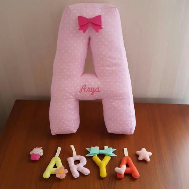 alphabet-pillow-หมอนชื่อลูกน้อย-แสนน่ารัก