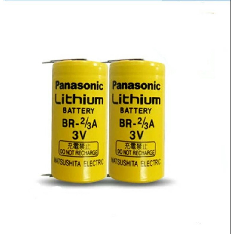 panasonic-br-2-3a-3v-br2-3a-br2-3ae2pแบตเตอรี่ลิเธียมสำหรับfanuc-cncระบบplcโปรแกรมเมอร์real-time