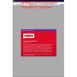 ภาพขนาดย่อของภาพหน้าปกสินค้าHOT Nero Burning ROM 2021 v23  Lifetime  Full Version จากร้าน softcloudsth บน Shopee