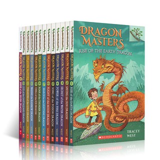 "Dragon Masters" หนังสือนิทานภาษาอังกฤษเต็ม 17 เล่ม《驯龙大师》全英文17册故事书"Dragon Master" Full English story book with 17 books