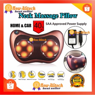 ภาพหน้าปกสินค้าCar Massage Pillow หมอนนวดในรถ8028 สีดำเครื่องนวดไฟฟ้าเบาะนวดไฟฟ้า Neck Massage Pillow หมอนนวดคอระบบอินฟาเรด8028 นต ที่เกี่ยวข้อง