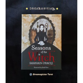 Seasons of the Witch Oracle ไพ่ออราเคิลแม่มดสายดาร์ก ไพ่ออราเคิลแท้ลดราคา ไพ่แท้ลดราคา ไพ่ยิปซี ไพ่ทาโร่ต์ Tarot Oracle