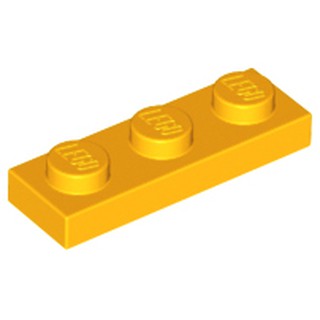 Lego part (ชิ้นส่วนเลโก้) No.3623 Plate 1 x 3
