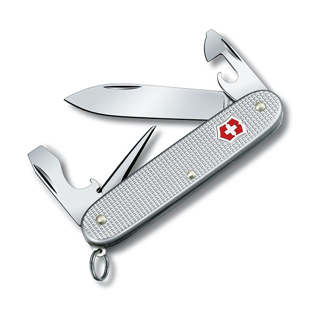 มีดพับ-victorinox-pioneer-silver-alox