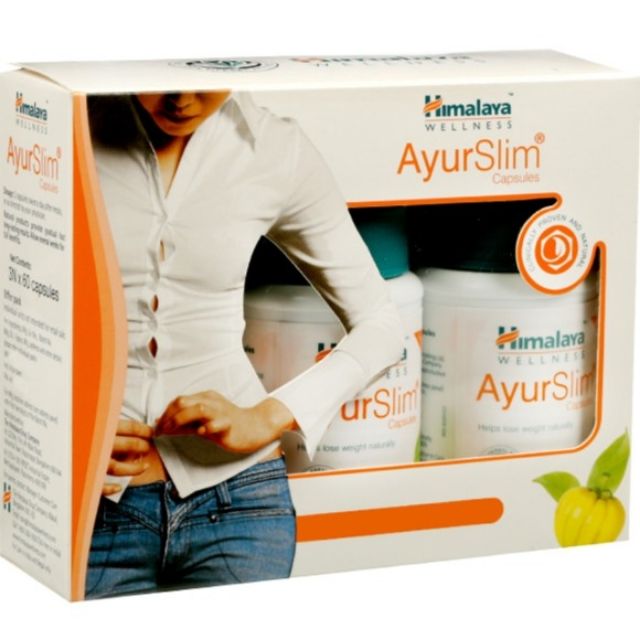 himalaya-ayur-slim-capsules-60-tablets-ควบคุมน้ำหนัก-ลดความอ้วน