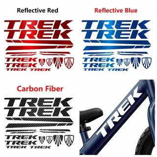 Trek สติกเกอร์ไวนิล คาร์บอนไฟเบอร์ สําหรับติดกรอบรถจักรยานเสือภูเขา