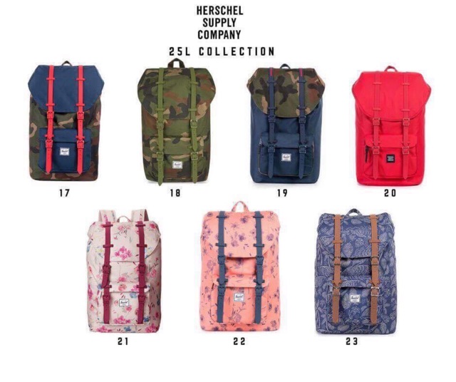 ของแท้100-herschel-little-america