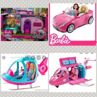 Barbie dream plane เครื่องบิน​และยานพาหนะ​ของบาร์​บี้​