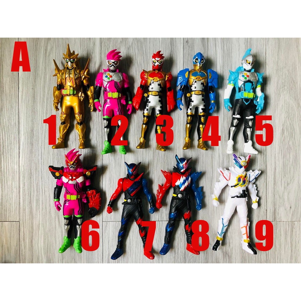 Toys Figure Kamen Rider Ex-aid, Build, Zio Synthetic All Kinds - Kamen ...