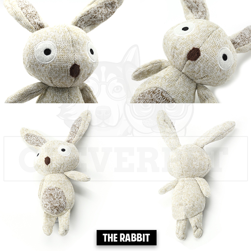 พร้อมส่ง-rabbit-monkey-elephant-ของเล่นสุนัข-บีบมีเสียง-แข็งแรงทนทาน-ตุ๊กตาสุนัข-สำหรับ-สุนัขสายพันธุ์เล็ก-cleverpet