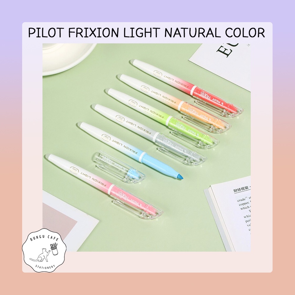 ปากกาเน้นข้อความลบได้-pilot-frixion-light-natural-color-3-mm