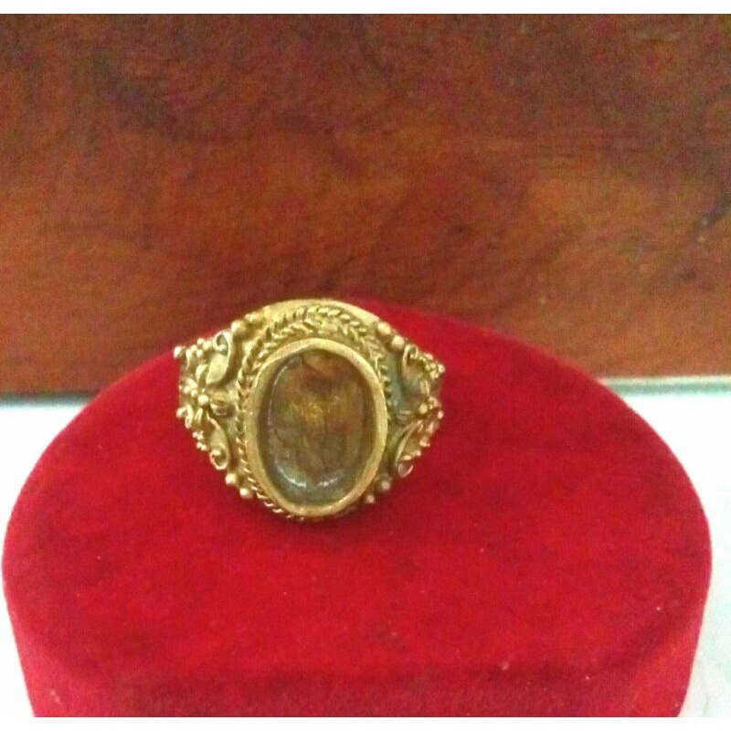 ภาพหน้าปกสินค้าตัวเรือนแหวน ทองเหลือง ขนาดหัว812มิลลิเมตร จากร้าน ratcha112509 บน Shopee