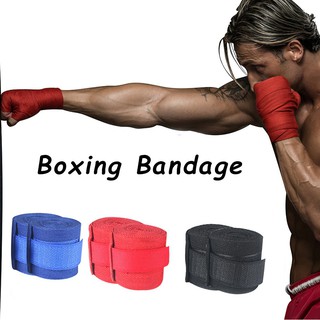 ภาพหน้าปกสินค้า1 ชิ้น Boxer Wrap Muay Thai Training Band ฟิตเนส Boxing Workout ที่เกี่ยวข้อง