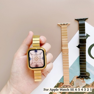 ภาพขนาดย่อของภาพหน้าปกสินค้า( พร้อมส่งในไทย ) Slim Stainless Steel สายสแตนเลสเส้นเล็ก งานสุดหรู เกรด Hi-End สำหรับใช้กับ Smart Watch Se 6 5 4 3 2 1 จากร้าน sanny1825 บน Shopee