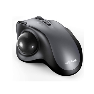 ภาพหน้าปกสินค้าJelly Comb Rechargeable Trackball Mouse Bluetooth+2.4G Dual Mode Wireless Mouse for Mac Computer Laptop Tablet Gamer Mouse ที่เกี่ยวข้อง
