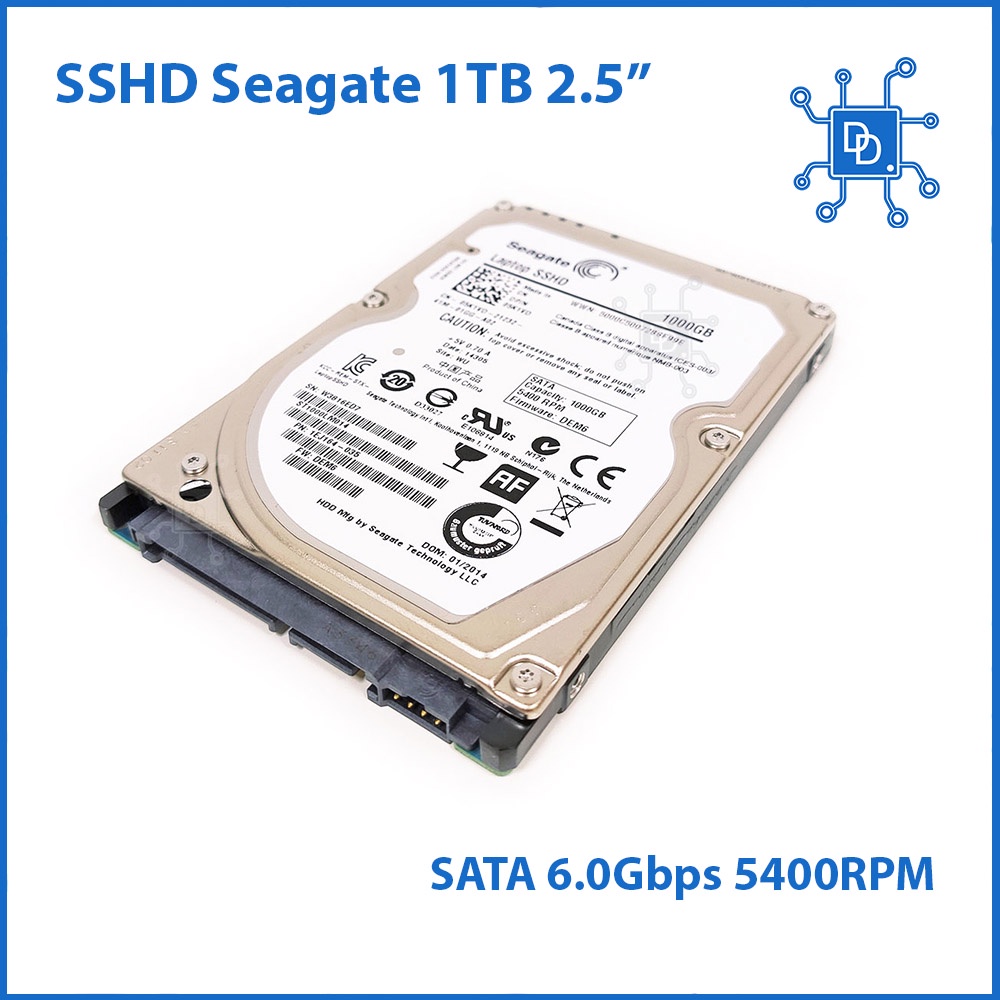 Seagate Laptop Thin SSHD 1TB 5400RPM SATA 6Gbps เร็วกว่า