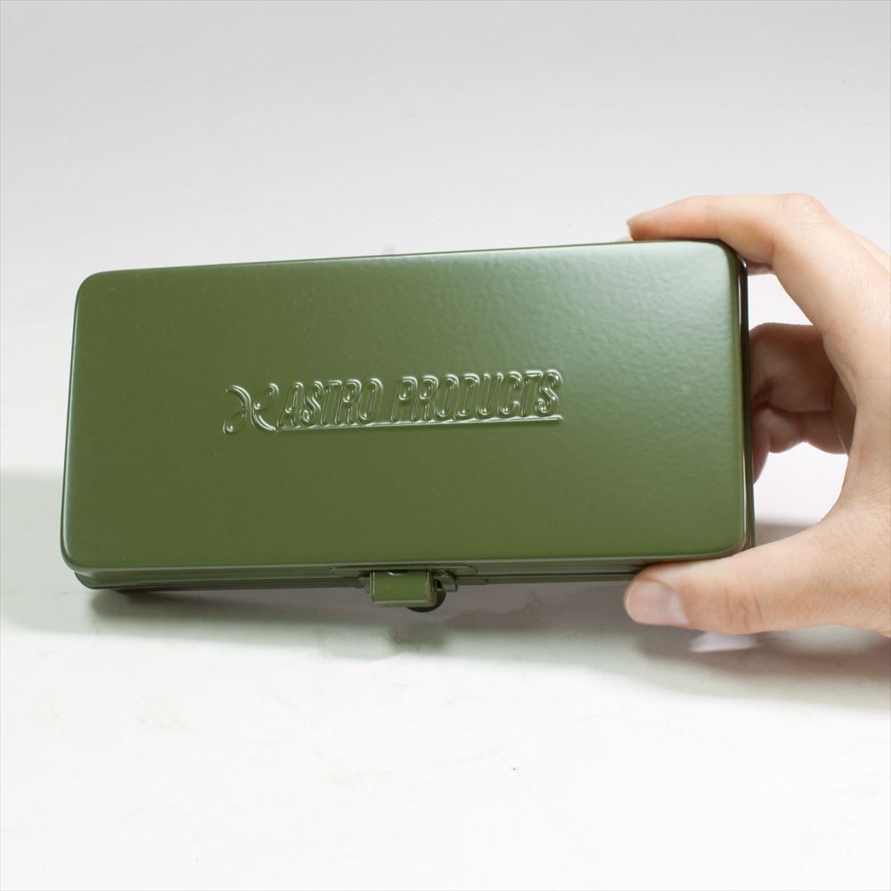 กล่องเครื่องมือเหล็กสีเขียวทหาร-m-metal-case-army-green-medium