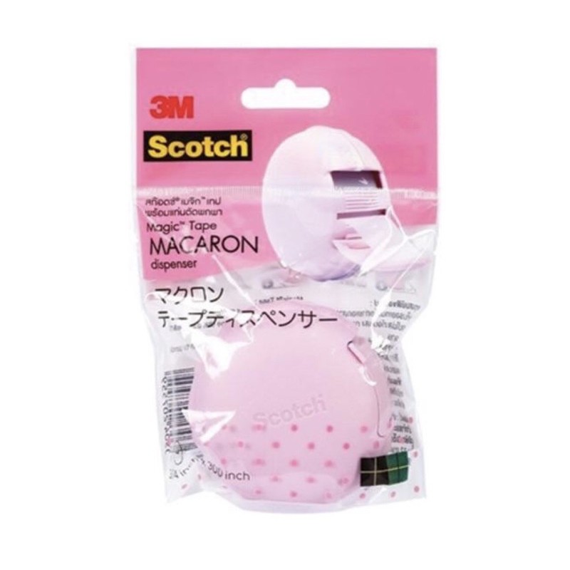 810MD 3M Scotch Magic Tape Macaron Dispenser สก๊อตซ์ เมจิกเทป พร้อมแท่น