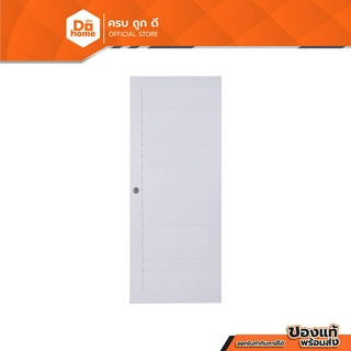 Dohome ประตู UPVC 70x200 ซม. PROFILE รุ่น TLW (เจาะ) |BAN|