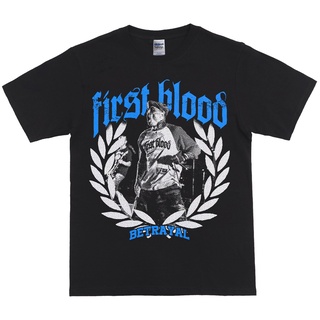 [S-5XL] เสื้อยืดวงดนตรี FIRST BLOOD - BETRAYAL MERCHANDISE BY WHITECUSH