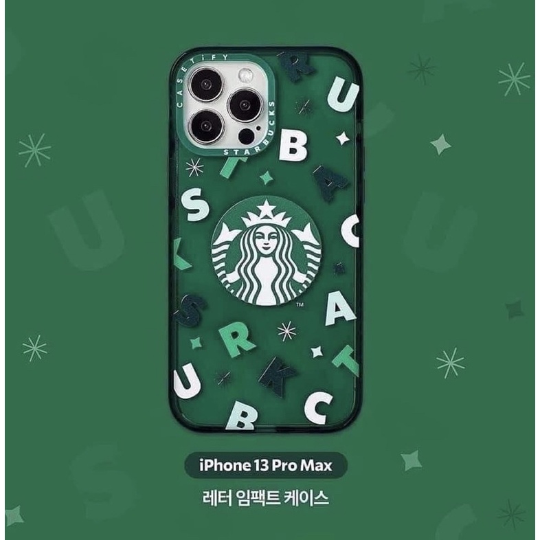 STARBUCKS X Casetify (Korea Exclusive) 13PM ของใหม่มือ1 ติดฟิล์มแล้ว