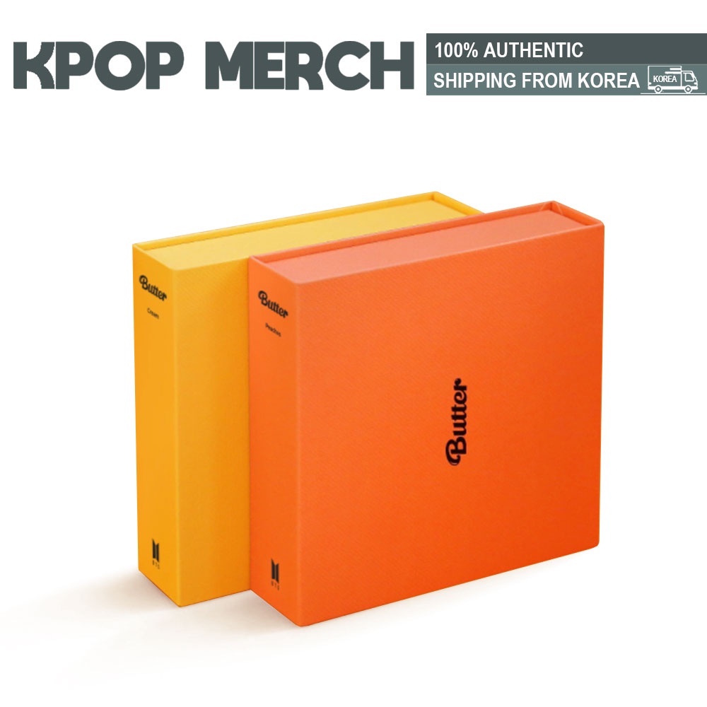 BTS ALBUM [BUTTER] (Cream / Peaches version) Shopee Thailand