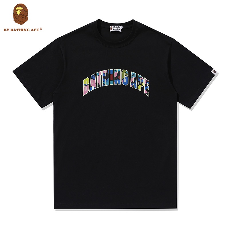 bape-rocky-เสื้อยืดแขนสั้น-พิมพ์ลาย-badger-five-points-สไตล์ฮิปฮอป-แฟชั่นฤดูร้อน-สําหรับผู้ชาย-และคู่รักยืด-สบาย-รัก