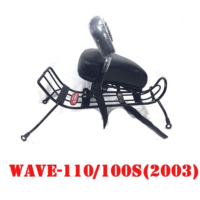 ภาพหน้าปกสินค้าเบาะเด็ก HONDA WAVE-100/WAVE-100S(2003) ฮอนด้าเวฟ-100/เวฟ-100เอส(2003) ***เบาะนั่งเด็กอย่างดี จากร้าน nazz.motors บน Shopee