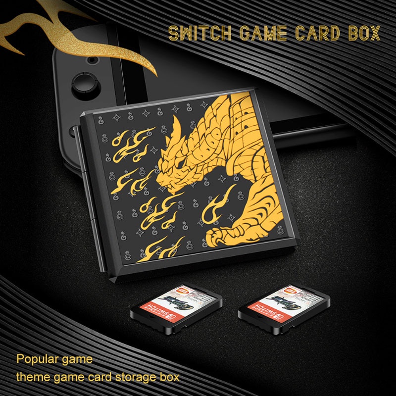 ภาพหน้าปกสินค้ากล่องเก็บการ์ดเกม NS สําหรับ Nintendo Switch จากร้าน buyinlink.th บน Shopee