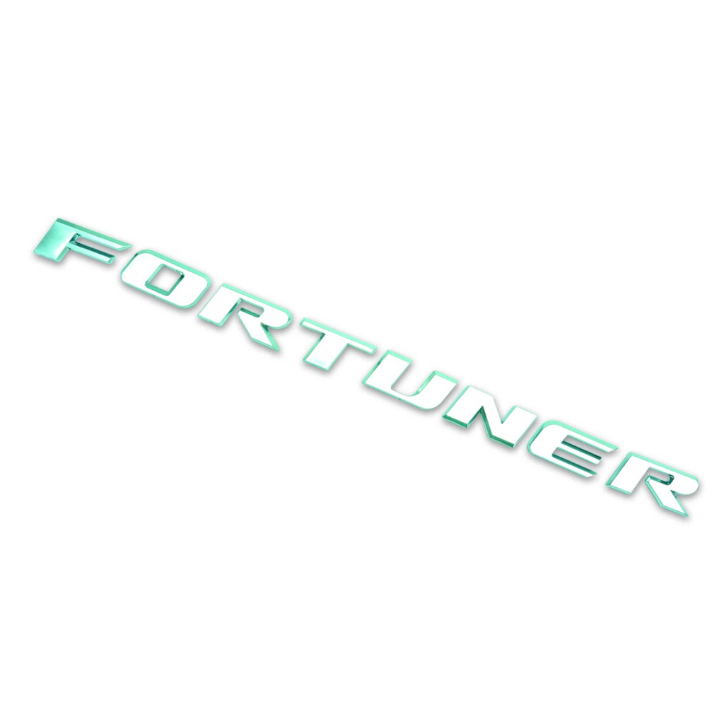 โลโก้-logo-fortuner-สี-chrome-fortuner-toyota-4-ประตู-ปี2016-2018