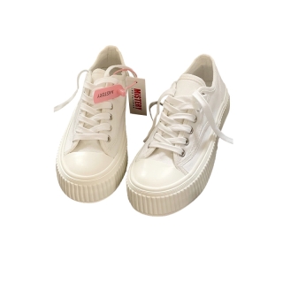 โปรโมชั่น : MISTERY รองเท้าผ้าใบ พื้นบิสกิต รุ่น SORA สีขาว  MIS-804