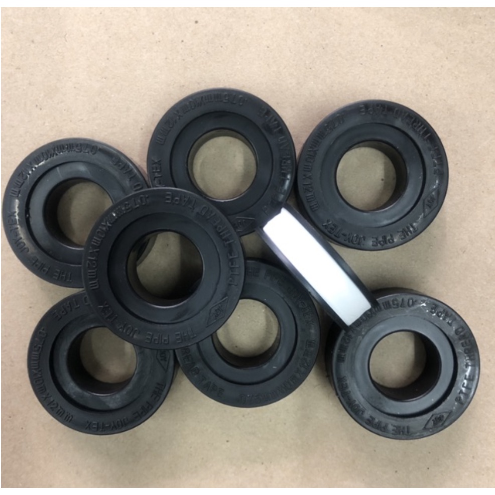 เทปพันเกลียว JOY-TEX / JOINT-TEX 12มม. x 0.075มม. X 10ม. ( 20 ม้วน ...