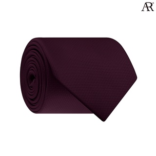 ANGELINO RUFOLO Necktie(NTMS-พท.050) เนคไทผ้าไหมทออิตาลี่คุณภาพเยี่ยม ดีไซน์ Dumbbell สีเลือดหมู/โอรสเข้ม/ทอง/ฟ้า/ม่วง