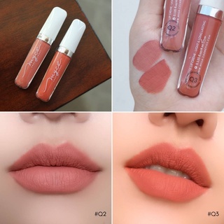 SET GLOSS MYCA Q2+Q3 (เซ็ตคู่ 2 ชิ้น) กลอสเนื้อแมท สีสันสวยงาม เนื้อสัมผัสนุ่ม เนียนละเอียด เกลี่ยง่าย กันน้ำ ติดทนนาน