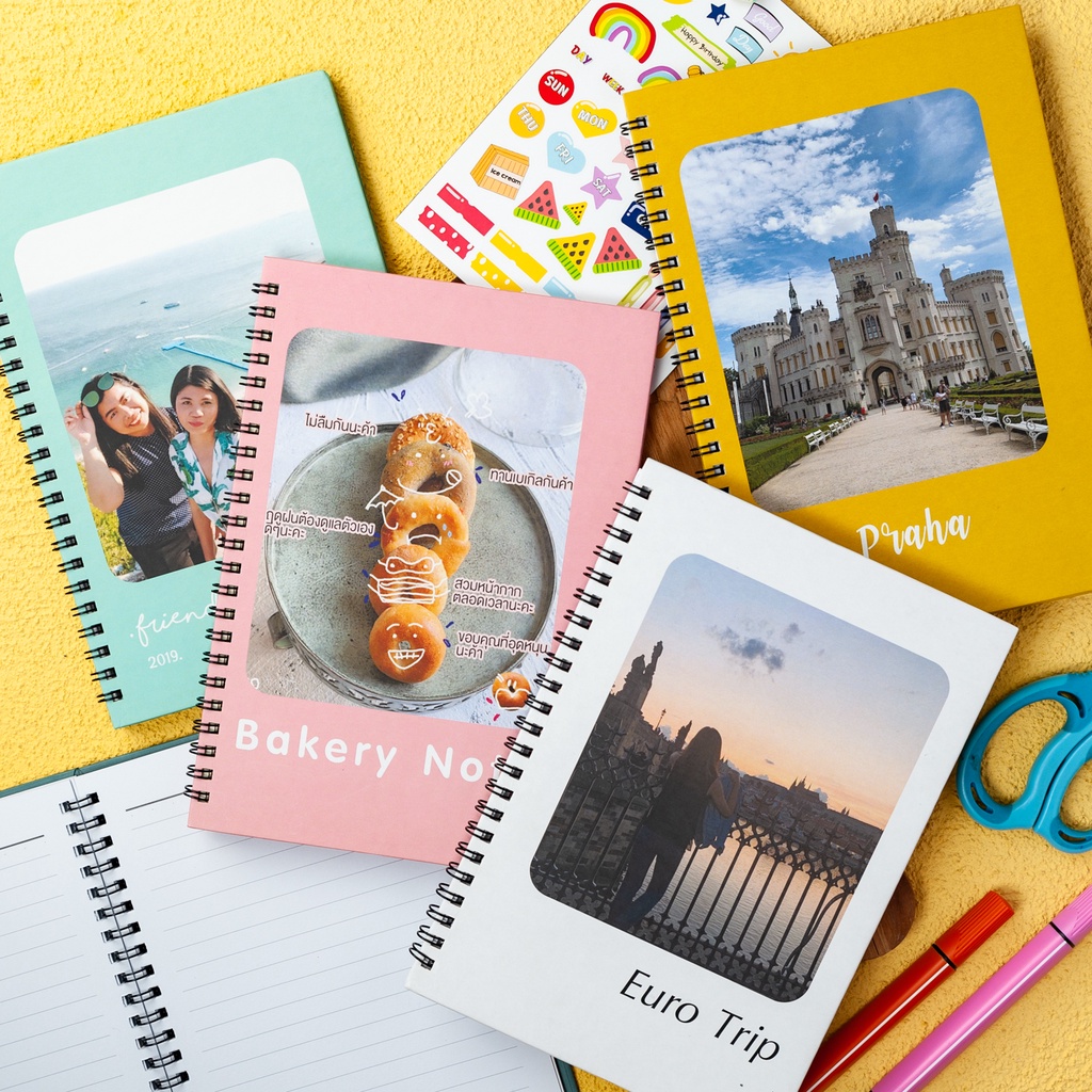 photobook-แต่งปกด้วยรูปของเอง-สมุดบันทึก-สมุทโน๊ต-a5-ใส่รูป